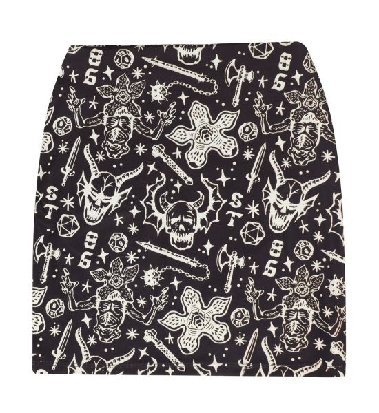 Stranger Things: Hellfire AOP Skirt