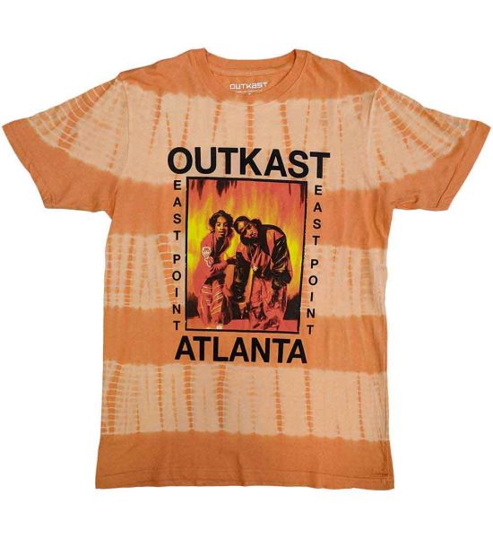 Outkast: Atlanta (Dip Dye, Dye Wash) - Orange T-Shirt