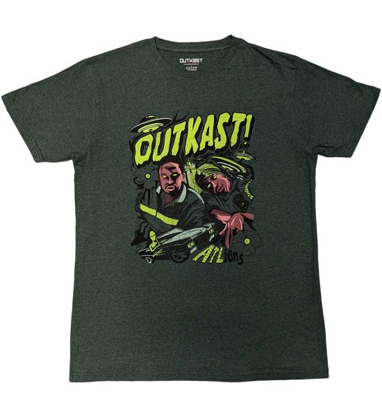 Outkast: ATLiens - Green T-Shirt