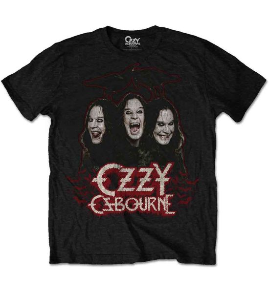 Ozzy Osbourne: Crows & Bars - Black T-Shirt