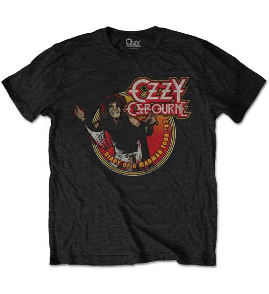 Ozzy Osbourne: Diary of a Mad Man Tour 1982 - Black T-Shirt