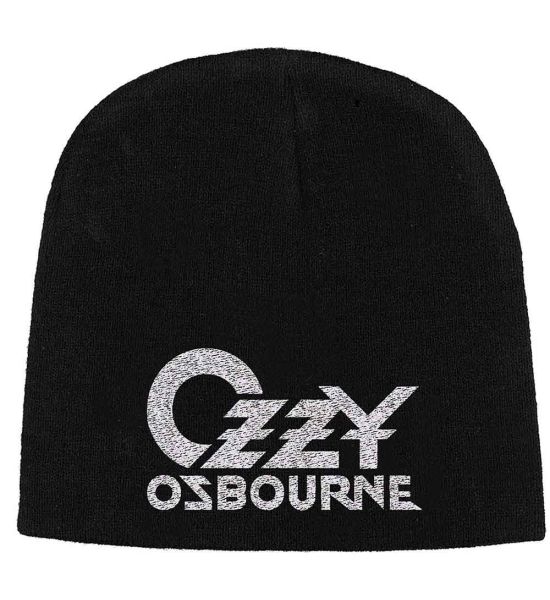 Ozzy Osbourne: Logo - Black Beanie Hat Preorder