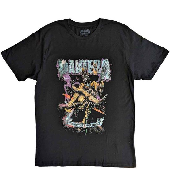 Pantera: Vintage Rider - Ladies Black T-Shirt