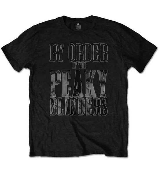 Peaky Blinders: By Order Infill - Black T-Shirt