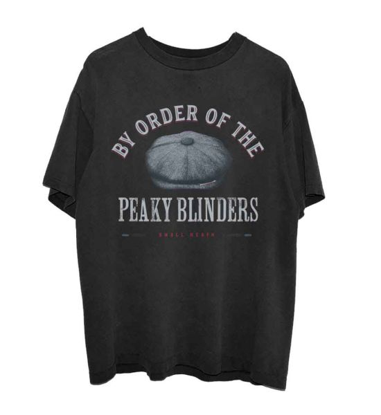 Peaky Blinders: Flat Cap - Black T-Shirt