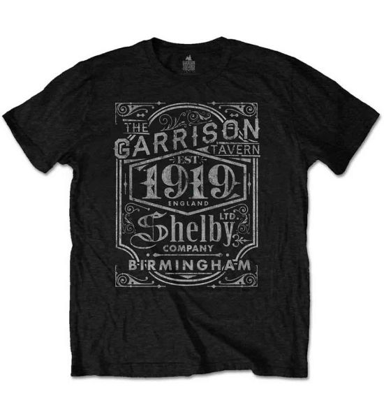 Peaky Blinders: Garrison Pub - Black T-Shirt