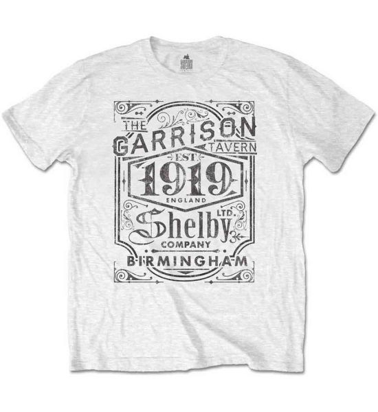 Peaky Blinders: Garrison Pub - White T-Shirt