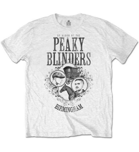 Peaky Blinders: Horse & Cart - White T-Shirt