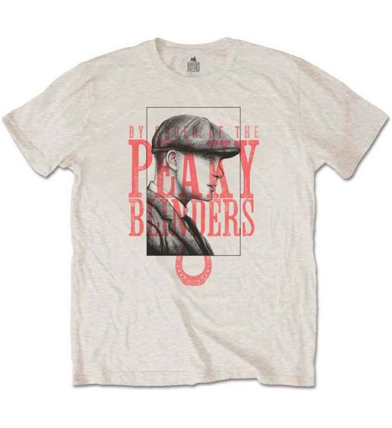 Peaky Blinders: Red Logo Tommy - Neutral T-Shirt