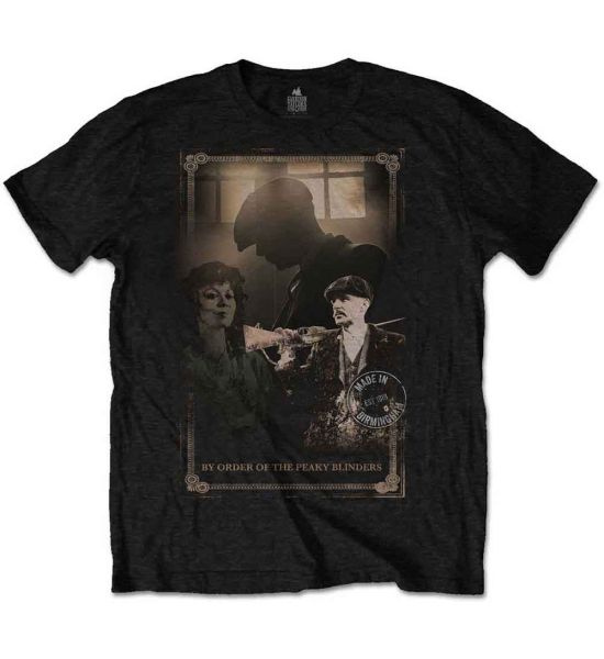 Peaky Blinders: Shotgun - Black T-Shirt