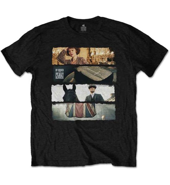 Peaky Blinders: Slices - Black T-Shirt