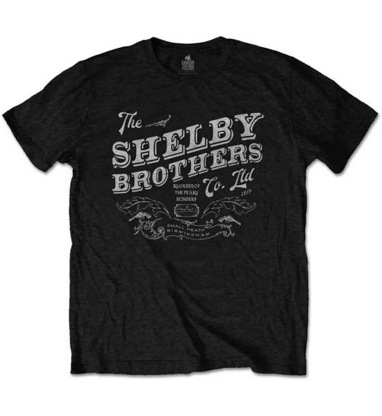 Peaky Blinders: The Shelby Brothers - Black T-Shirt