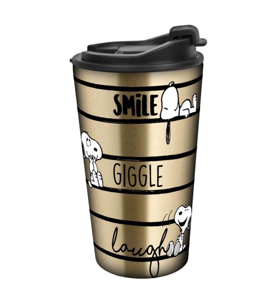 Peanuts: Smile Giggle Laugh Travel Mug