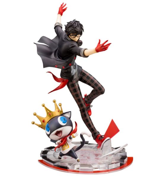 Persona 5 Dancing Star Night: Hero & Morgana ARTFXJ Statue 1/8 (25cm) Preorder