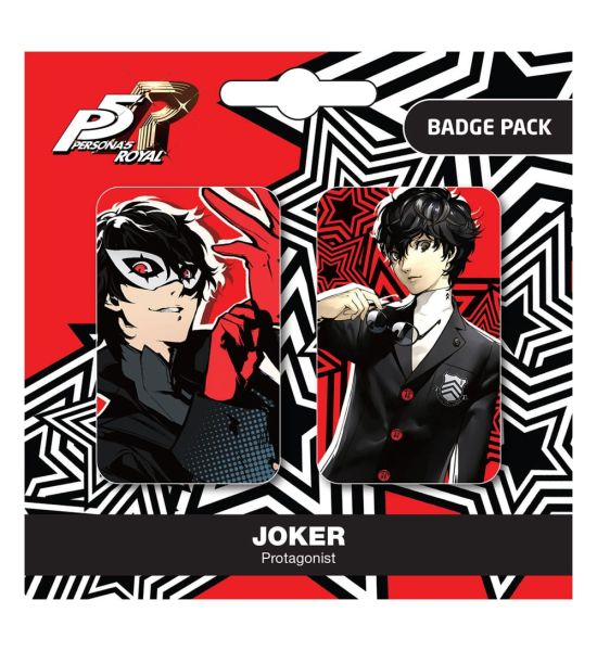 Persona 5 Royal: Pin Badges 2-Pack Set A Preorder