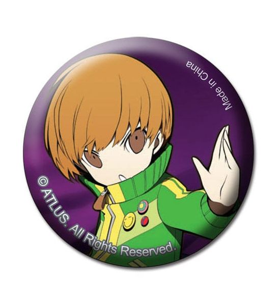 Persona Q: Chie Metal Pin Badge