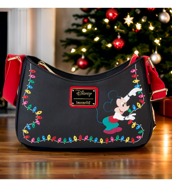 Loungefly: Disney Minnie and Daisy Light Up Decorations Crossbody Bag Preorder