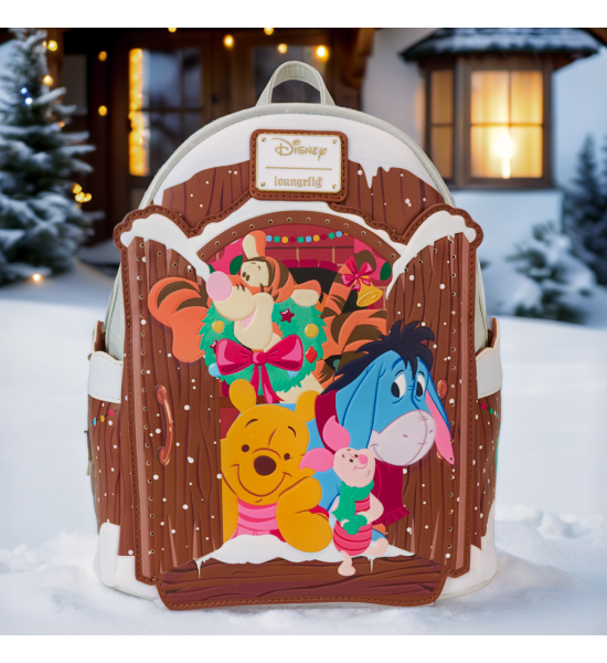 Loungefly: Disney Winnie The Pooh Scene Pooh and Friends Mini Backpack Preorder