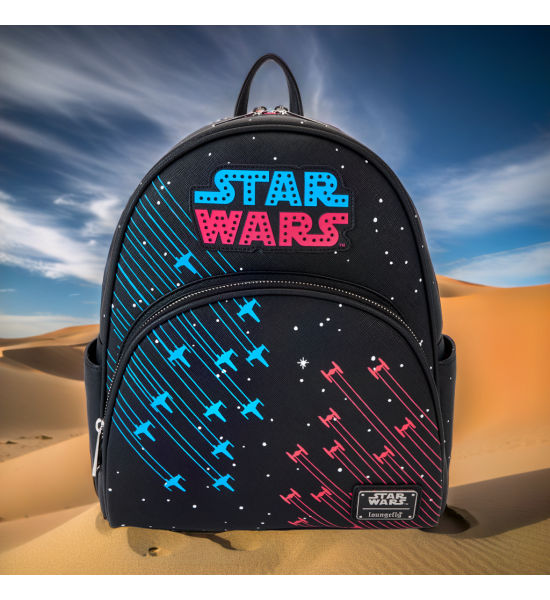 Loungefly: Star Wars Neon 70s Mini Backpack Preorder