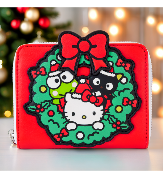 Loungefly: Sanrio Winter Wonderland Zip Around Wallet Preorder