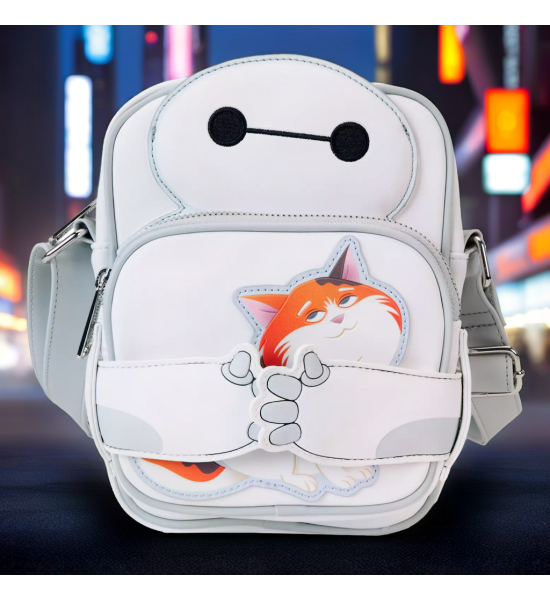 Loungefly: Big Hero 6 10th Anniversary Baymax Crossbuddies Bag Preorder