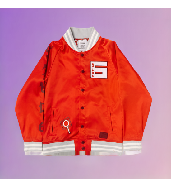 Loungefly: Big Hero 6 10th Anniversary Satin Bomber Jacket