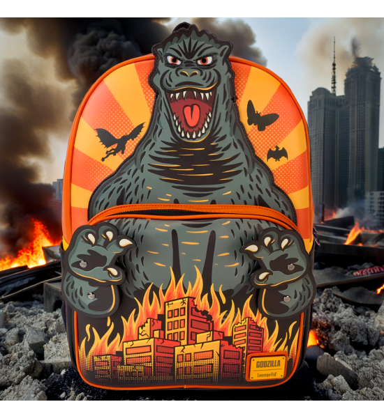 Loungefly: Godzilla Full-Size Cosplay Backpack Preorder