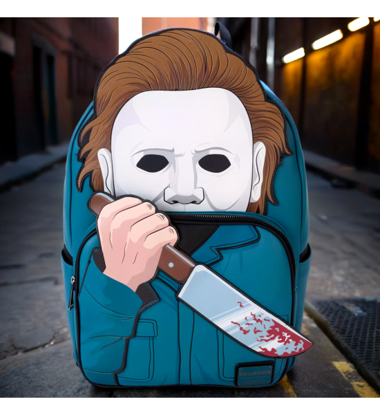 Loungefly: Halloween Mike Myers Full-Size Cosplay Backpack Preorder