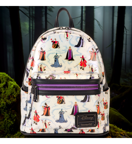 Loungefly: Disney Villains Iridescent Mini Backpack Preorder