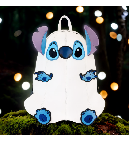 Loungefly: Disney Stitch Ghost Cosplay Mini Backpack Preorder