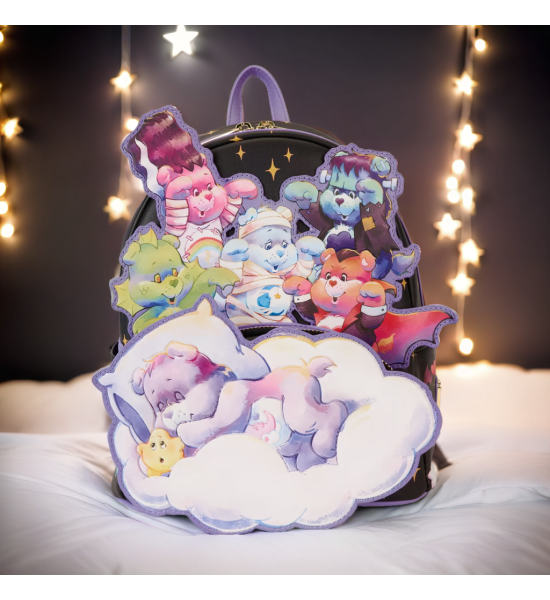 Loungefly: Carebears x Universal Monsters Scary Dreams Mini Backpack