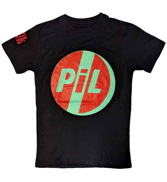 PIL (Public Image Ltd): Original Logo - Black T-Shirt