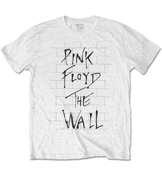 Pink Floyd: The Wall & Logo - White T-Shirt