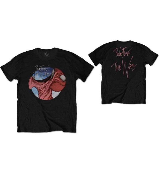 Pink Floyd: The Wall Swallow (Back Print) - Black T-Shirt