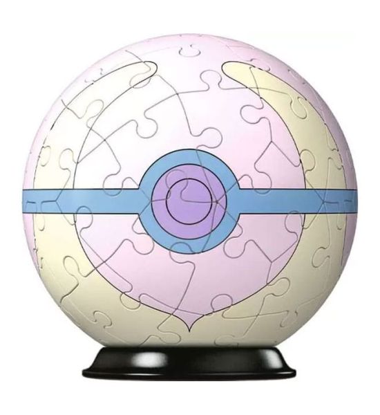 Pokémon: Heal Ball 3D Puzzle Pokéballs (55 pieces) Preorder