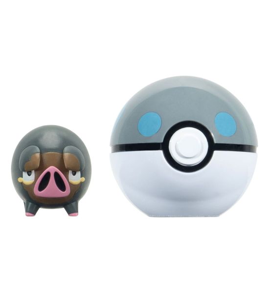 Pokémon: Lechonk & Heavy Ball Clip'n'Go Poké Balls Preorder