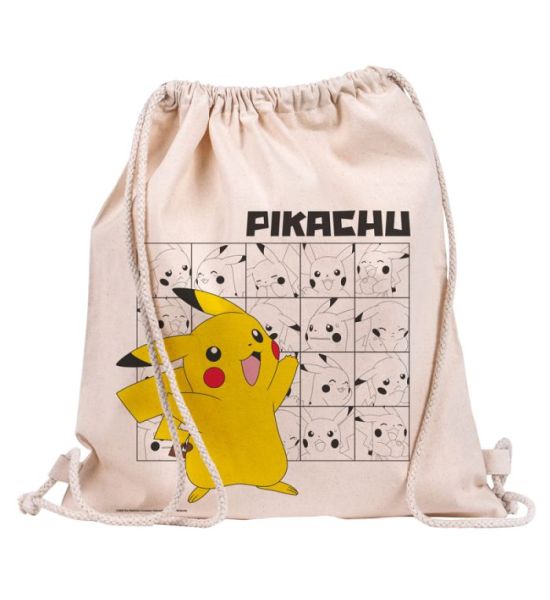 Pokémon: Pikachu Draw String Canvas Eco Bag