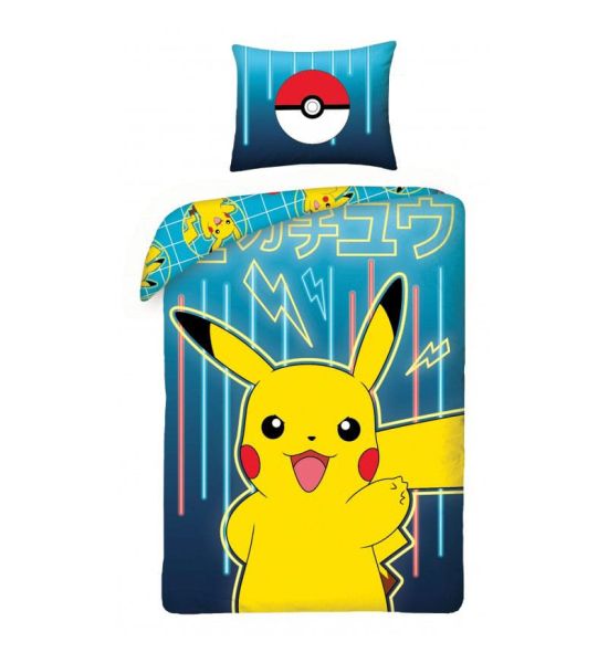 Pokémon: Pikachu Duvet Set (140 x 200 cm / 70 x 90 cm) Preorder