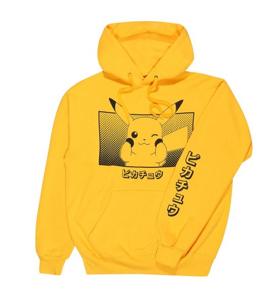 Pokémon: Pikachu Katakana (Pullover Hoodie)