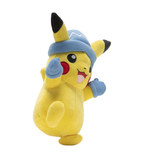 Pokémon: Pikachu Plush Figure with Winter Hat and Mittens (20cm) Preorder