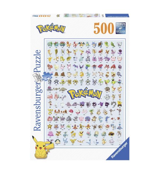 Pokémon: Pokémon Jigsaw Puzzle (500 pieces) Preorder