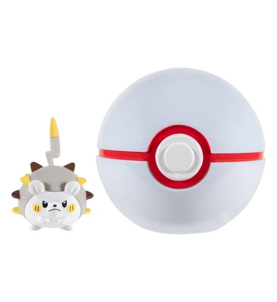 Pokémon: Togedemaru Clip'n'Go Poké Ball (Premier Ball) Preorder