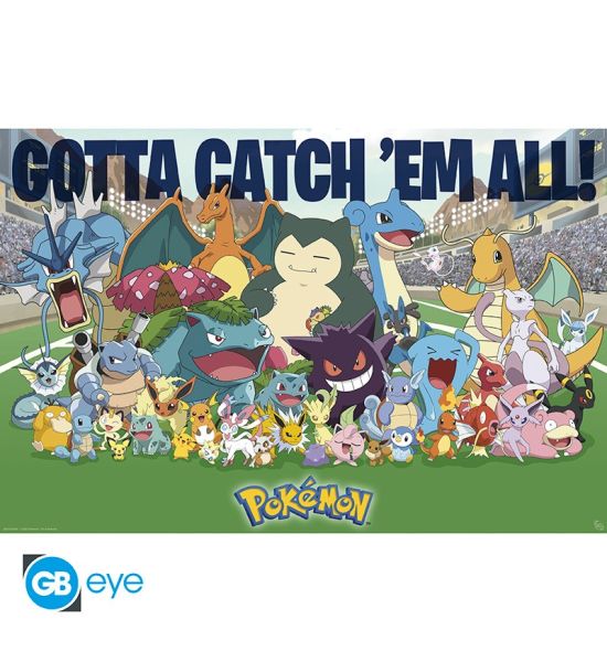 Pokemon: All Time Favorites Poster (91.5x61cm) Preorder