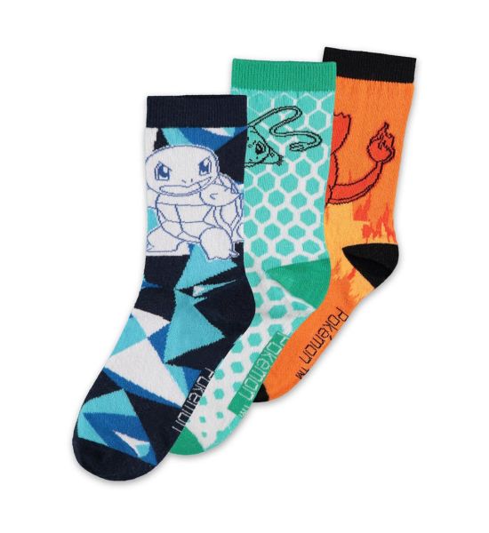 Pokemon: Crew Socks 3-Pack (Size 39-42) Preorder