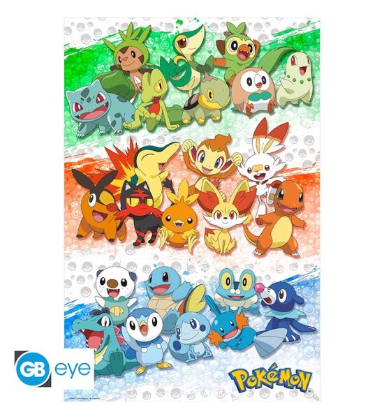 Pokemon: First Partners Poster (91.5x61cm) Preorder