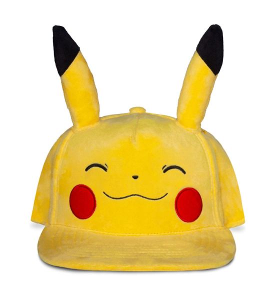 Pokemon: Smiling Pikachu Snapback Cap Preorder