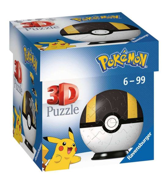 Pokemon: Ultra Ball 3D Puzzle Pokéballs (55 pieces)