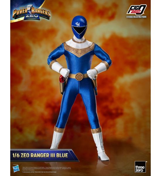 Power Rangers Zeo: Ranger III Blue FigZero Action Figure 1/6 (30cm) Preorder