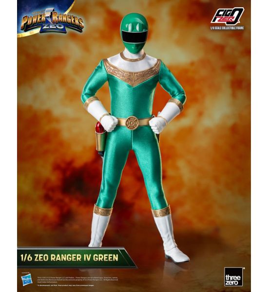 Power Rangers Zeo: Ranger IV Green FigZero Action Figure 1/6 (30cm) Preorder