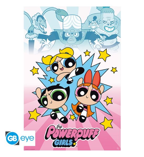 Powerpuff Girls: Girls vs Villains Poster (91.5x61cm) Preorder